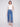 Medium blue jeans with a cropped length and stretch denim by Charlie B.