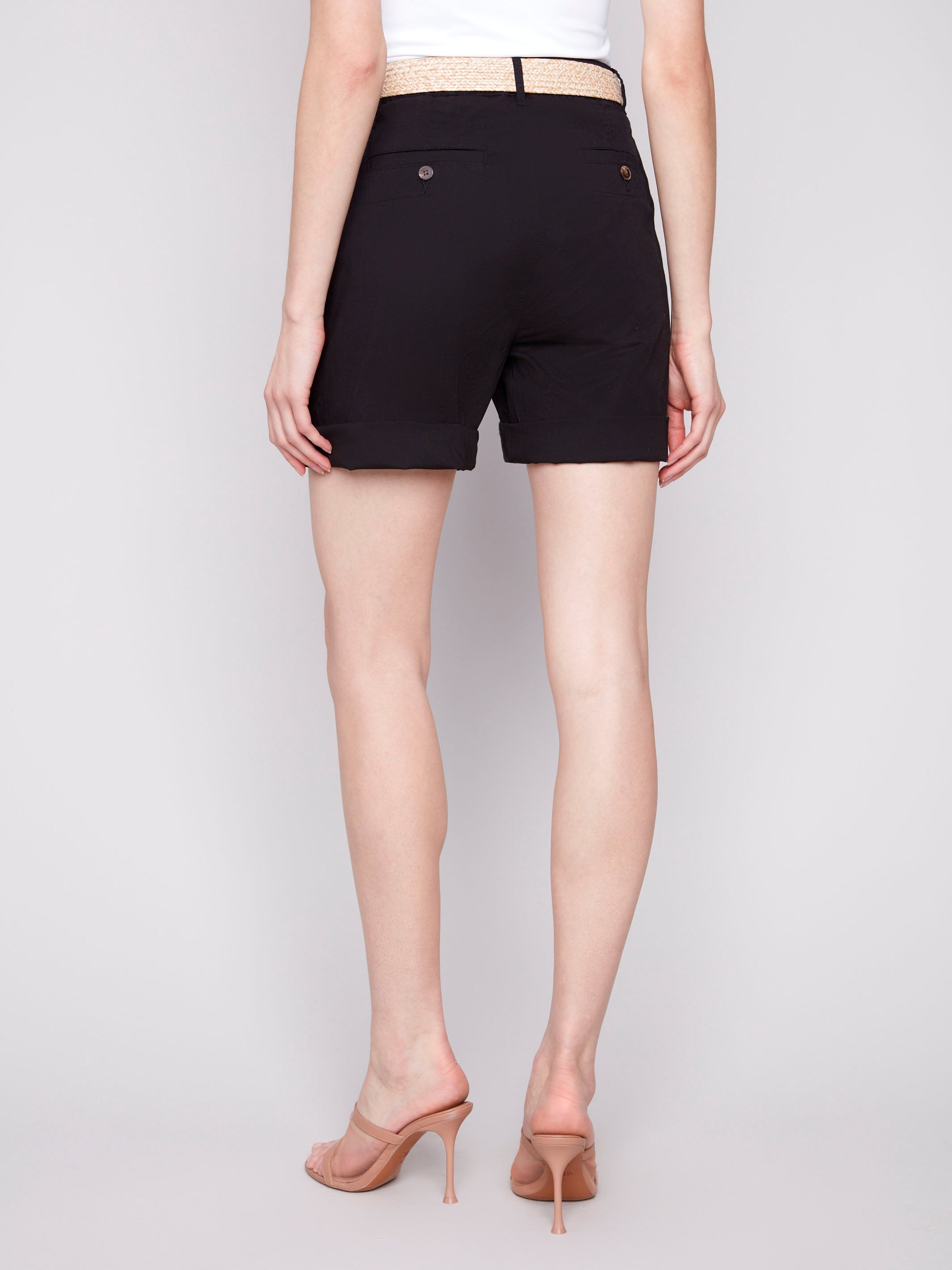 Shorts come with two back pockets, great for essentials by Charlie B.