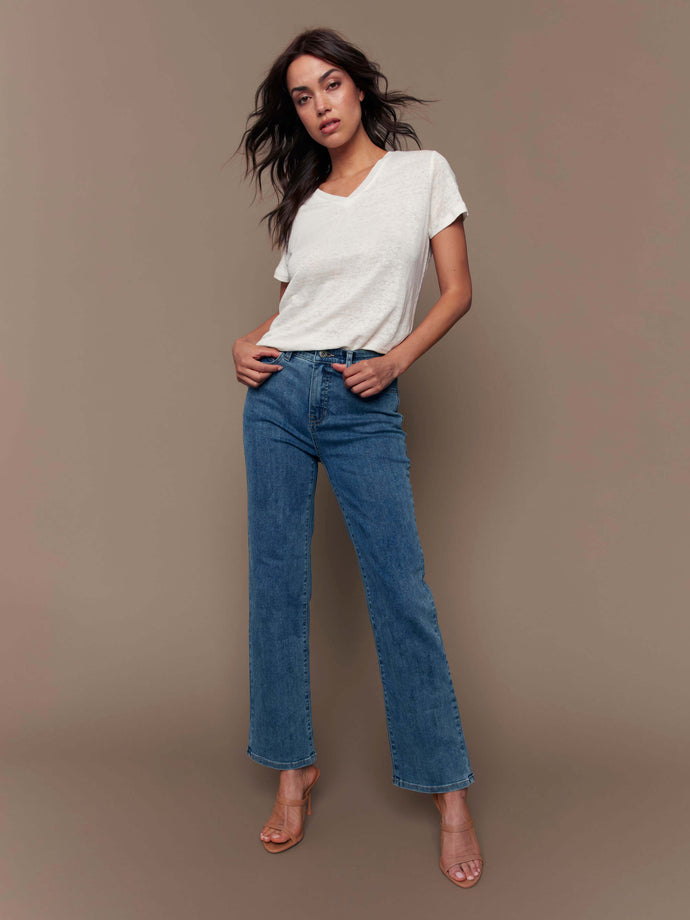 Charlotte Straight Leg Jeans - Charlie B Collection