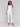 White capri pants with hem slit and side pockets by Charlie B.