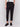 Black cropped crepe pants with side pockets and a slim leg design by Charlie B.