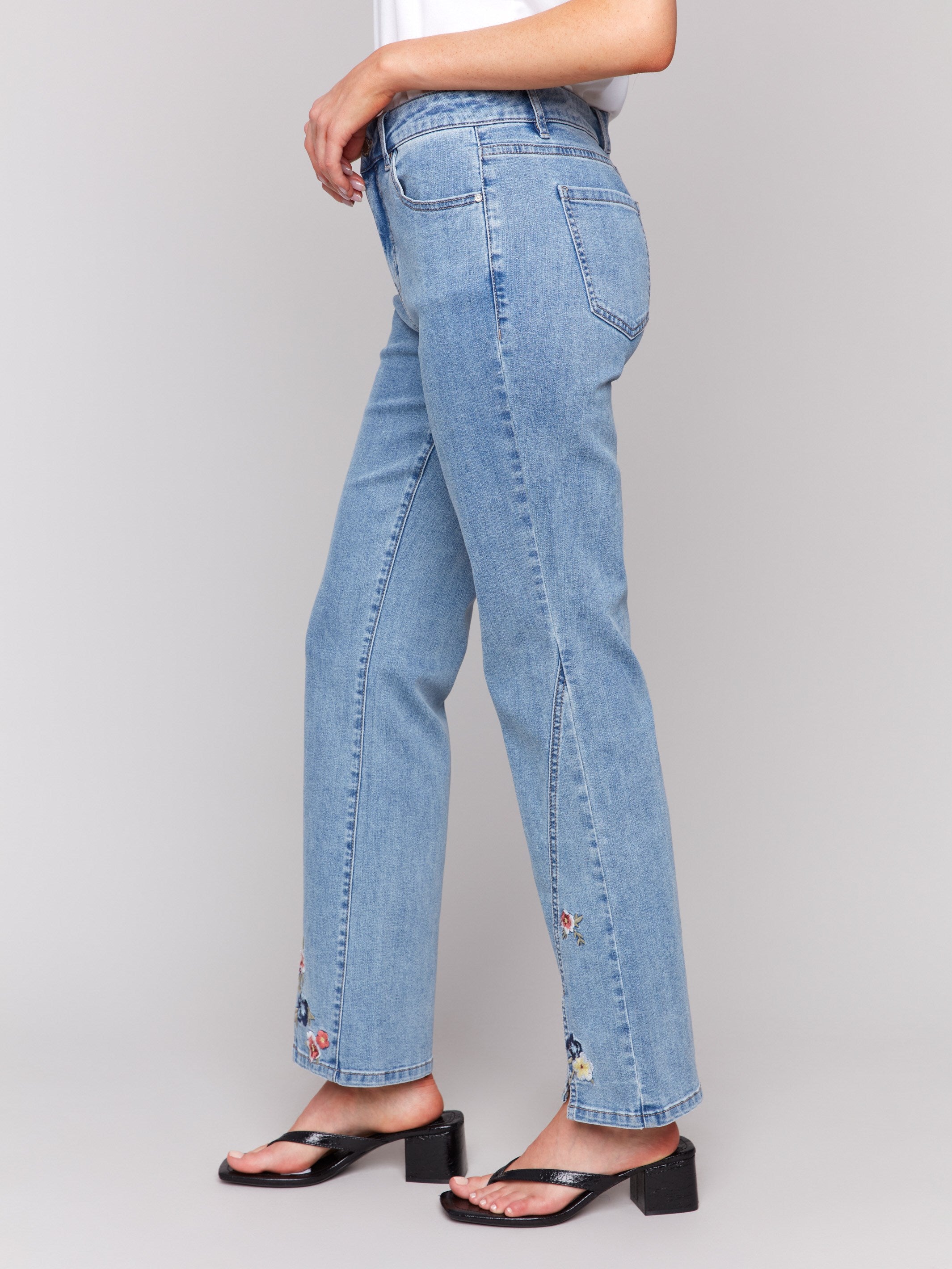 Jeans featuring a regular rise waist by Charlie B.