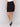 Elegant knee-length black skort with comfort in mind by Charlie B.