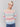 Fashionable crew neck sweater in pastel stripes design by Charlie B.